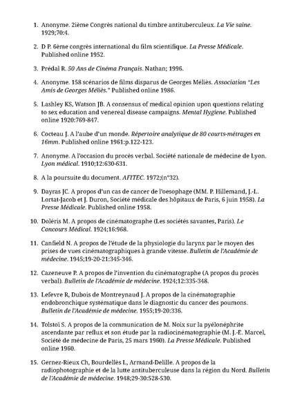 Fichier:MEDFILM Bibliographie de reference.pdf