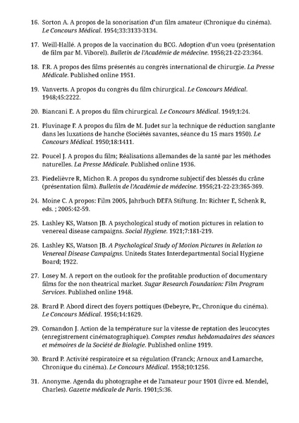 Fichier:MEDFILM Bibliographie de reference.pdf