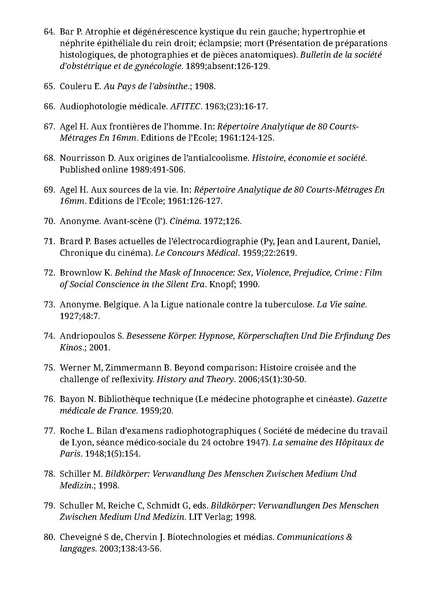 Fichier:MEDFILM Bibliographie de reference.pdf
